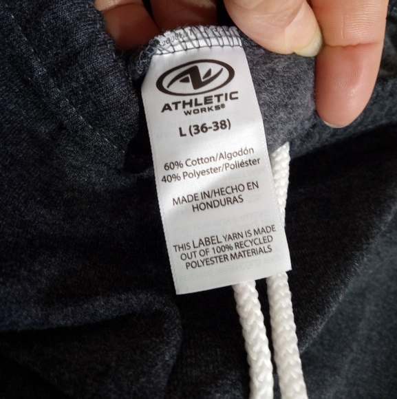 Athletic Works charcoal grey jogging set Men's size Large - Picture 8 of 8